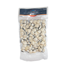 Vénuszkagyló egész, előfőzött 70/90 10% glazúr  